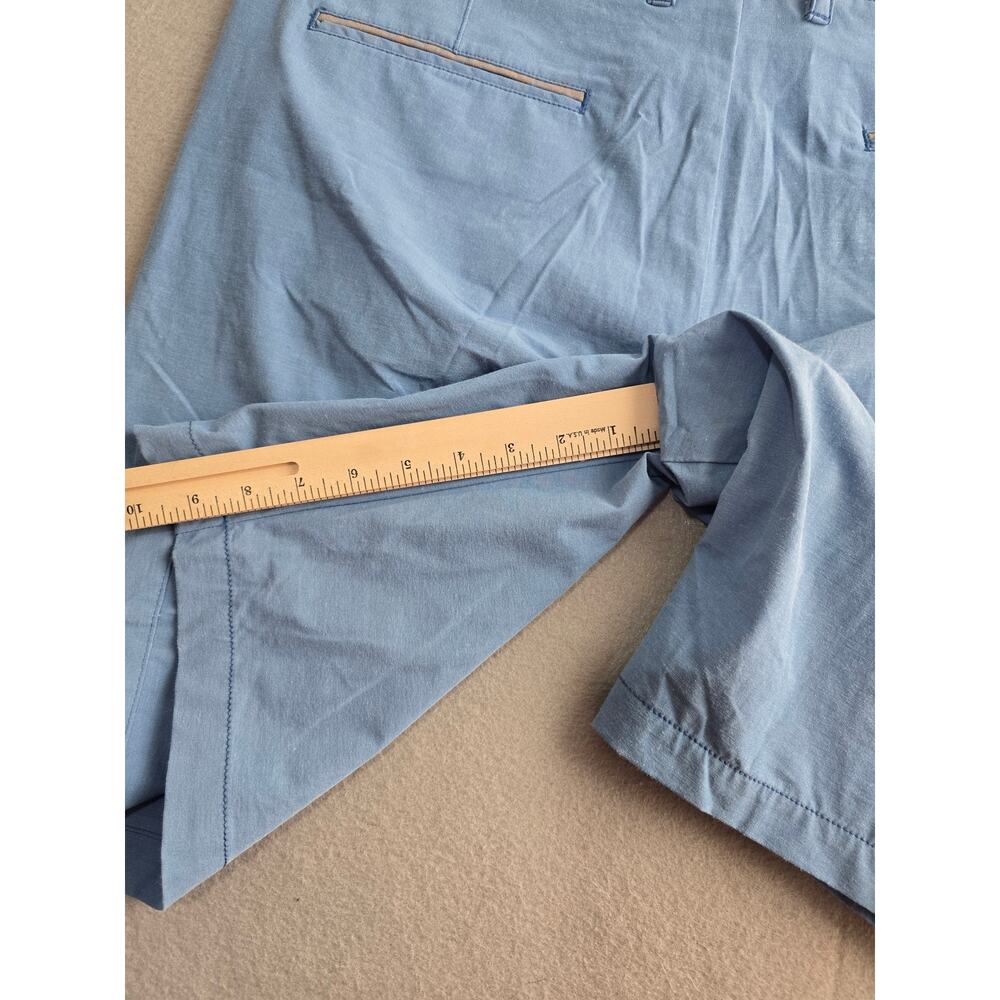 Tommy‎ Bahama Shorts Mens 38 Blue Flat Front Coastal Resort Casual Golf - Picture 8 of 8
